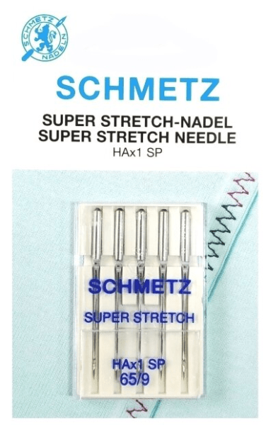 Иглы Schmetz супер-стрейч HAx1 SP 65/9, 5 шт в Змеиногорске