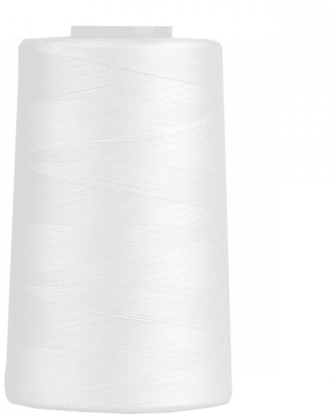 Нитки Sewing Thread 40/2 5000 ярд. цвет - белый 100% п/э в Змеиногорске
